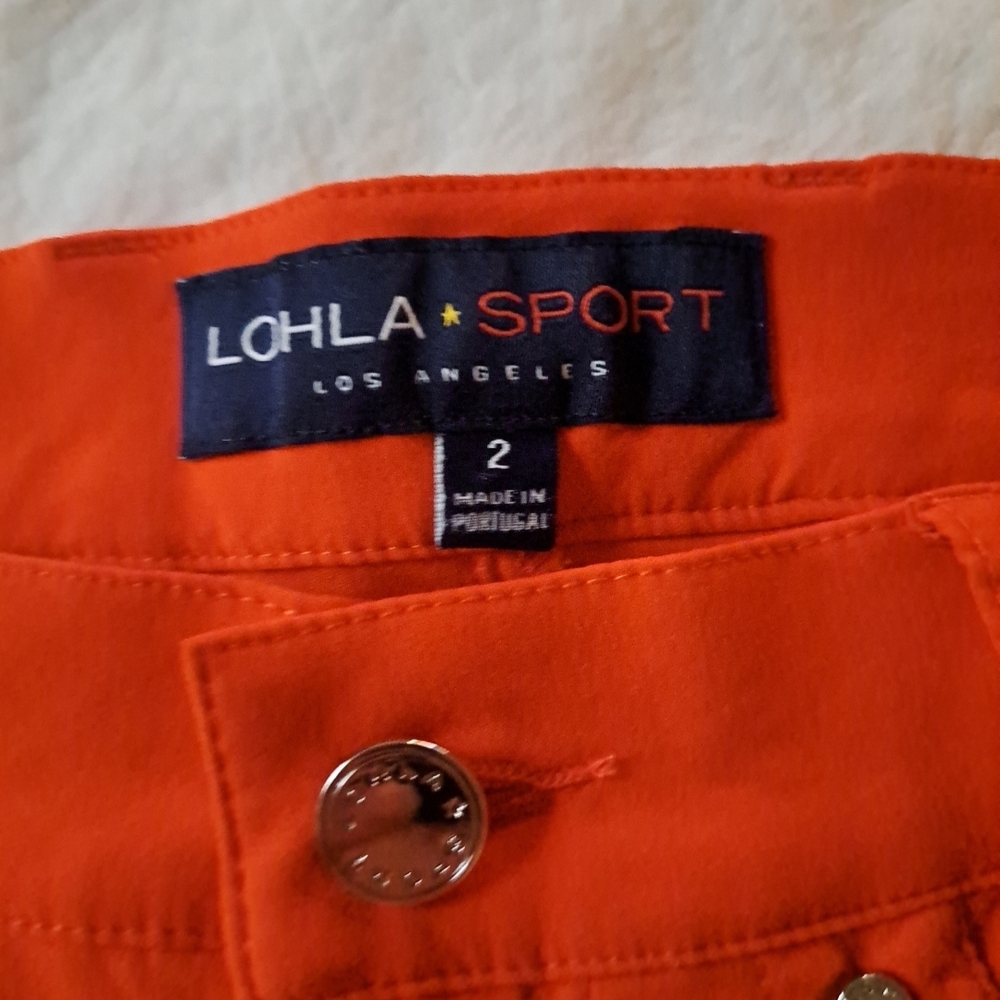 Lohla Sport Shorts Red Size 2 Excellent Condition